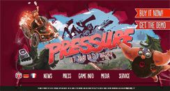 Desktop Screenshot of pressure-game.com